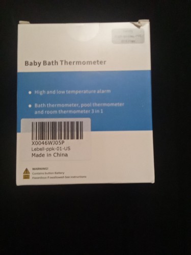 Baby bath thermometer - bath,