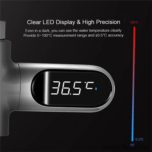 Digital shower thermometer led - digital,