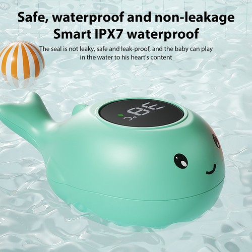 Baby bath thermometer led - bath,