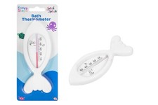 Baby Bath Thermometer White