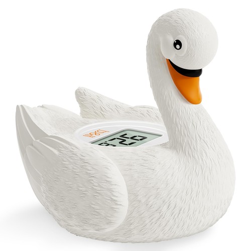 Baby bath thermometer swan - baby, thermometer,