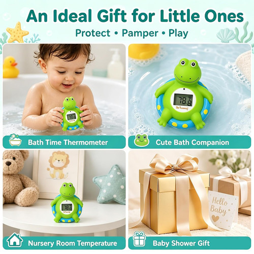 Baby bath thermometer safety - bath,